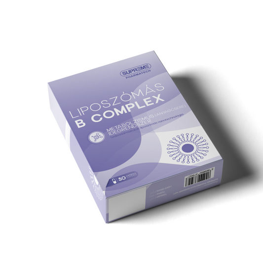 Supreme Pharmatech Liposomal B Complex – for reduced fatigue and uninterrupted energy production processes