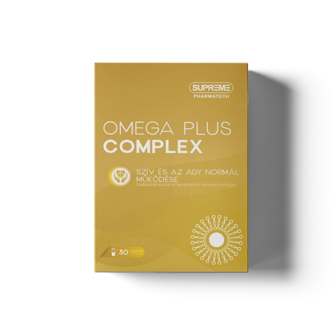 Supreme Pharmatech Liposomal OMEGA PLUS COMPLEX - the supporter of youth