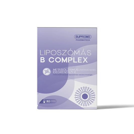 Supreme Pharmatech Liposomal B Complex – for reduced fatigue and uninterrupted energy production processes