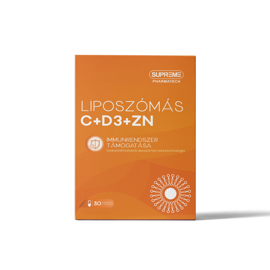 Supreme Pharmatech Liposomal C + D3 + Zinc